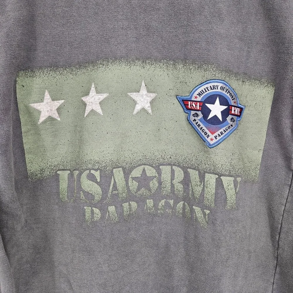 US Army Paragon Sweater Mens‎ XL 4 Long Sleeve Military Outpost Stars Outdoors